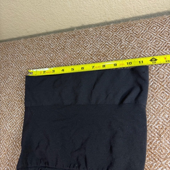 Spanx Women Plus Size C Black Spandex Super High Waist Tummy Control Shorts - Picture 6 of 7